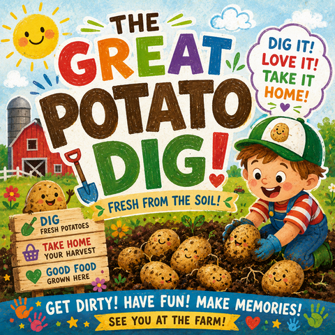 1 Ticket to The Great Potato Dig